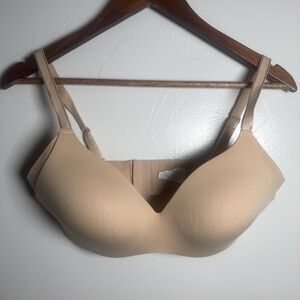Knix Wingwoman Contour Bra Beige Size 4